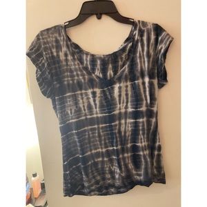 Dark grey tie dye t-shirt